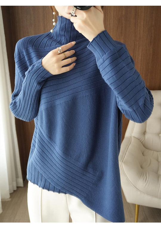 EB | Rollkragenpullover für Herbst und Winter Ideal, Um Warm Zu Bleiben
