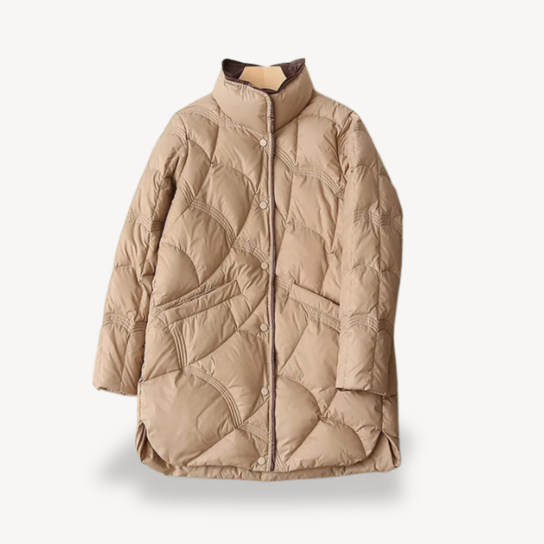 EB | Gestepptes Daunen-Pufferjacke Damen