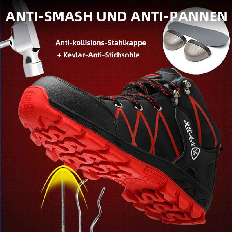 Anti-Smashing und Anti-Pannen Winter plus Samt Anti-Kälte  und Warm Sicherheitsschuhe EB