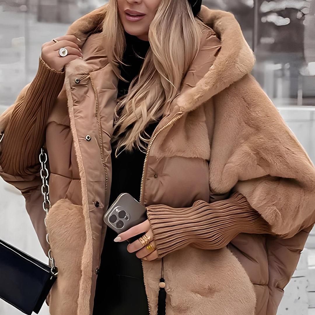 EB | Damenjacke mit elegantem Kunstfell