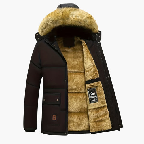 EB | Fleece-Hoodie mit Reißverschluss für Herren