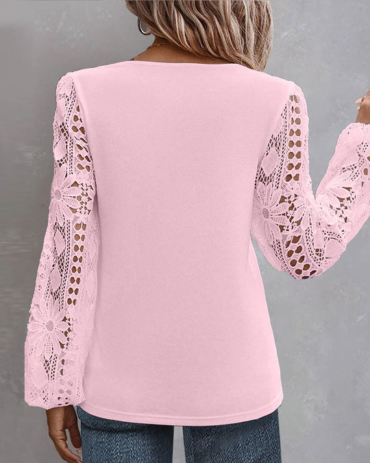 EB | Bluse mit Spitze