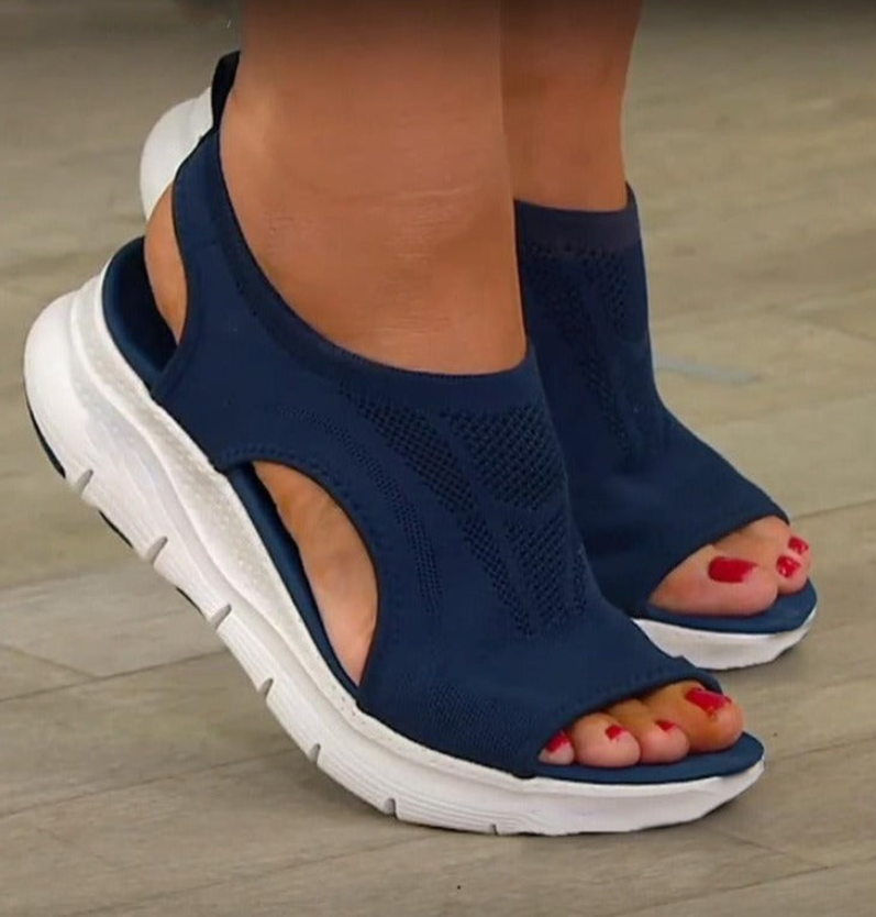 EB | I Orthopädische Damen Sandalen Robuste und Bequeme Sohle