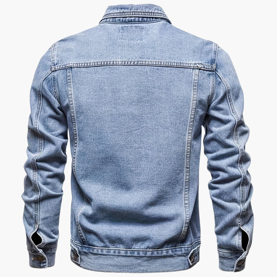 EB | Slim-Fit Freizeit-Denimjacke für Männer