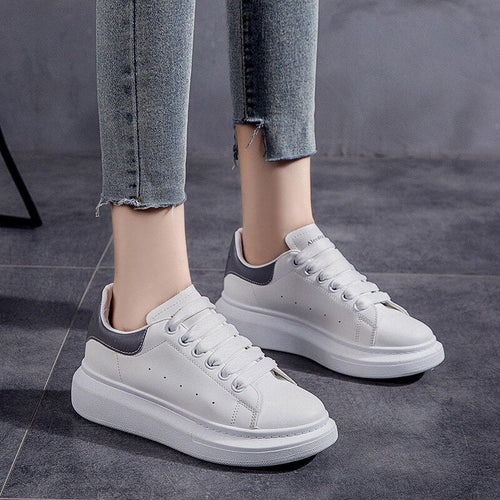 EB | Lässige Herbst Turnschuhe mit Plateau