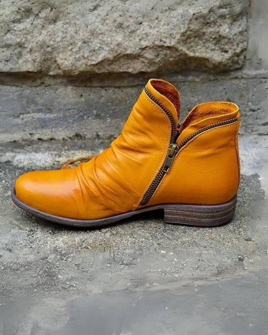 EB | Lederstiefel mit Reißverschluss