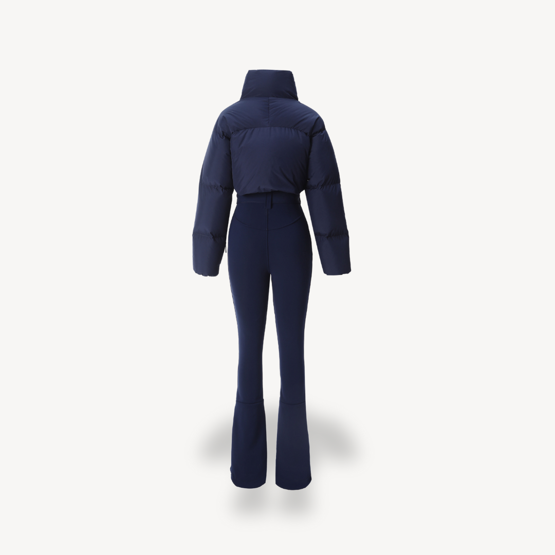 EB | Damen Daunenjacke mit Gürtelhose
