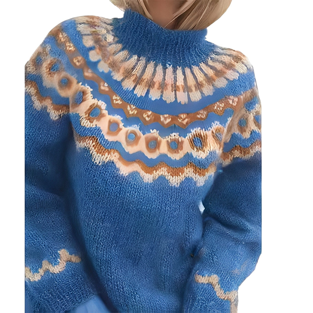 EB | Damen-Rollkragenpullover Aus Strick