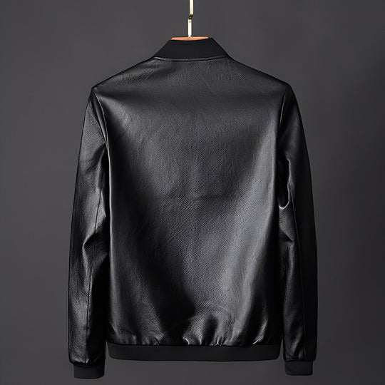EB | Stylische Biker-Lederjacke für Männer