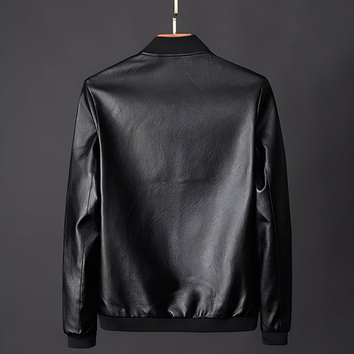 EB | Stylische Biker-Lederjacke für Männer