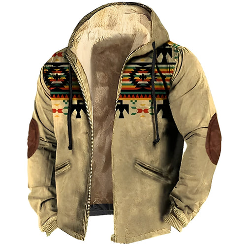 EB | Kapuzenjacke im Tribal-Stil für Herren