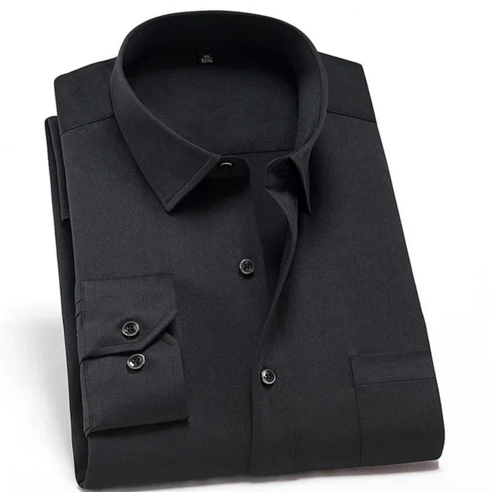 EB | Slim Passform Stretchstoff Atmungsaktiv Bügelfrei Dressstil