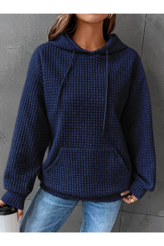 EB | Pullover Warm für Frauen Kapuze