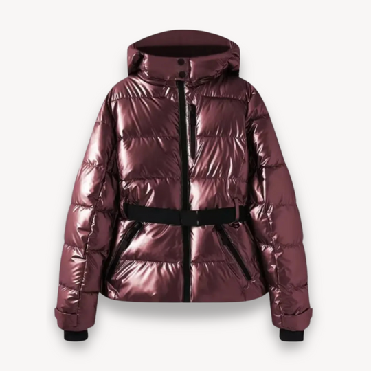 EB | Damen Daunenpufferjacke mit Gürtel