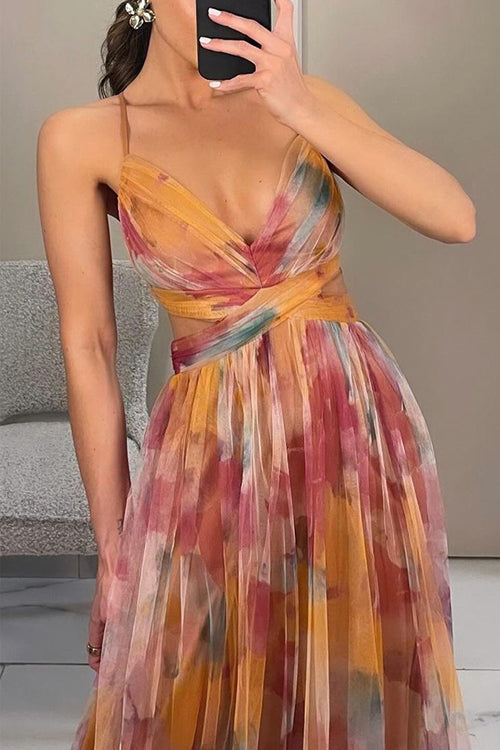 EB | Enchant My Love Print Maxi Kleid