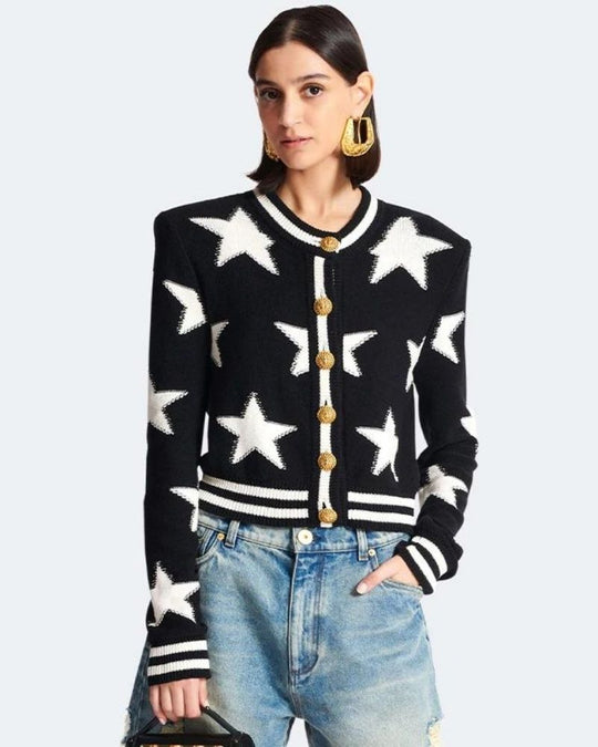 EB | Strick Jacquard Cardigan