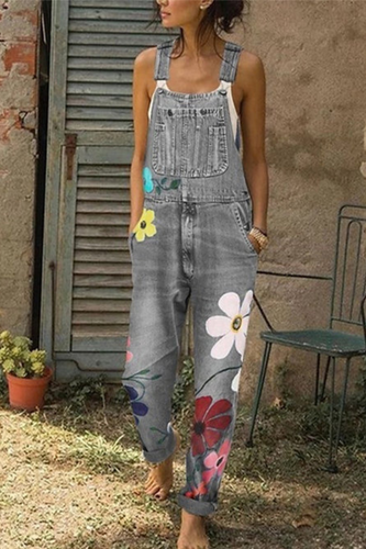 EB | Ärmelloser Denim-Overall