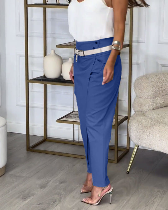 EB | Patchwork-Hose mit Gürtel