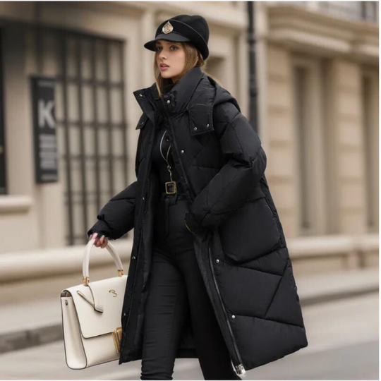 EB | Lange Jacke für Frauen Winter Warm