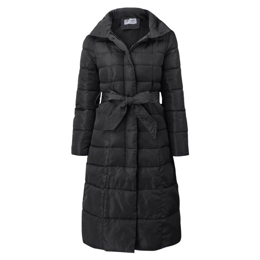 EB | Elegante Pufferjacke mit Umlegekragen und Knopf für Damen