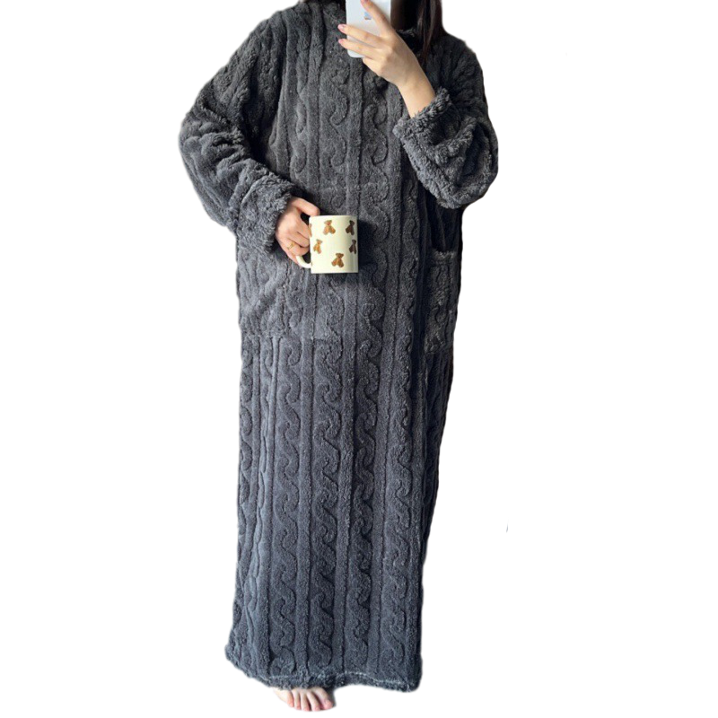 EB | Winter korallen Samt-Homewear