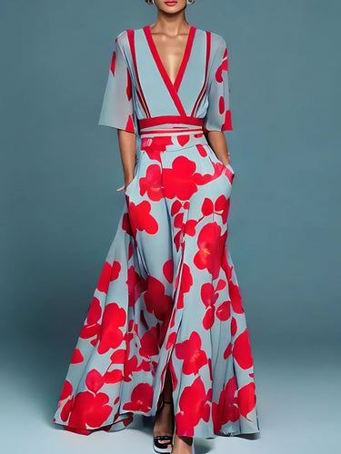 EB | Elegantes Kleid mit Blumenmuster