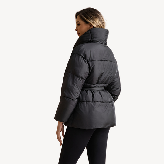EB | Damen Pufferjacke mit Gürtel