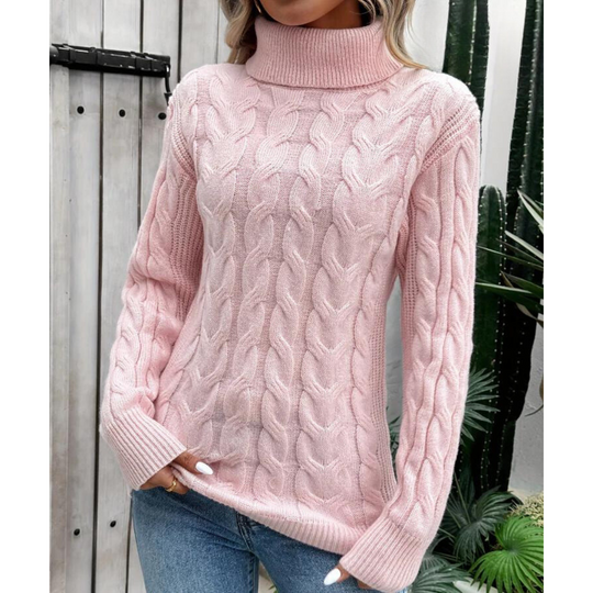 EB | Klassischer Eleganter Rollkragenpullover