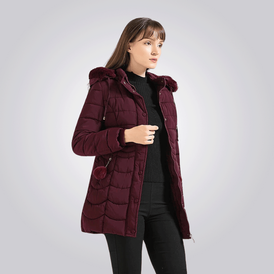 EB | Eleganter Lange Wintermantel für Frauen