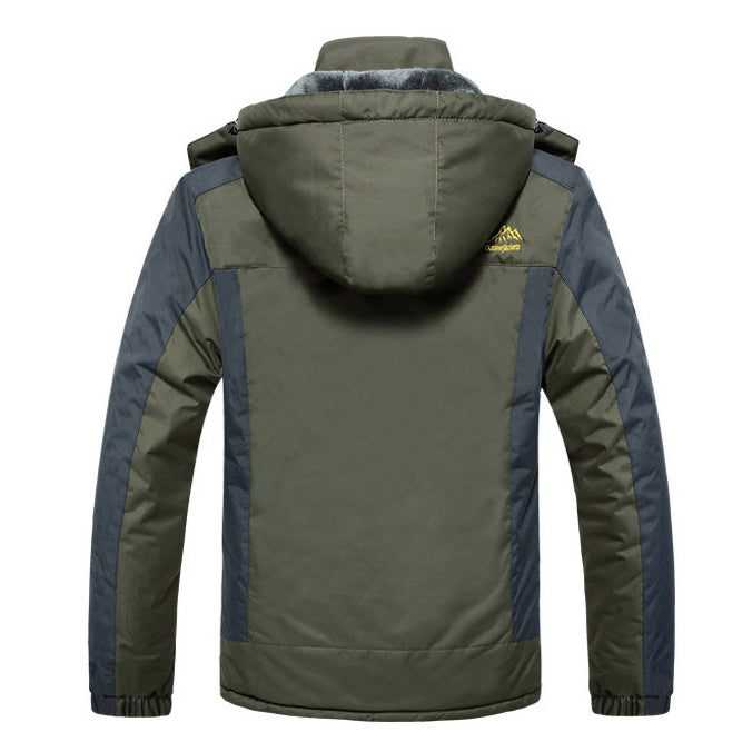 EB | Wasserdicht gefütterte Herrenjacke mit Kapuze
