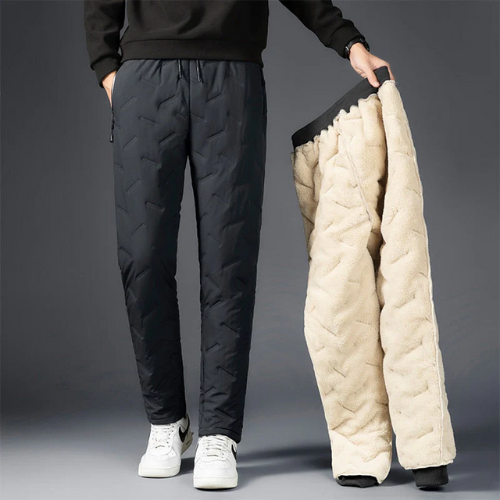 EB | Herren Doppel-Lagen-Hose - Fleece gefüttert & stilvolles Design