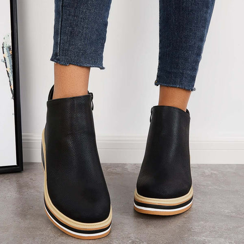 EB | Stiefelette mit Seitenreißverschluss
