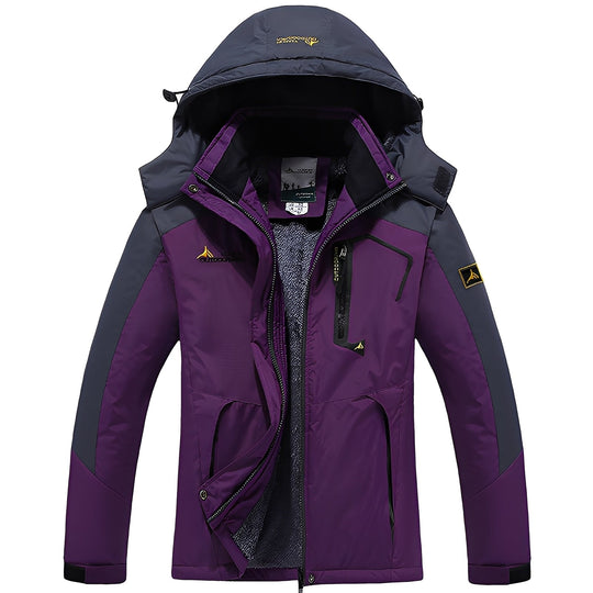 EB | Modische, warme Damenjacke für den Winter mit Fleece-Futter