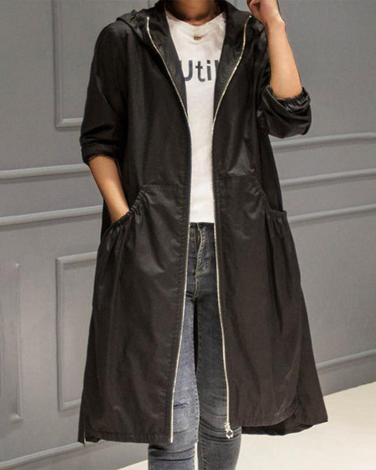EB | Langer Trenchcoat Mit