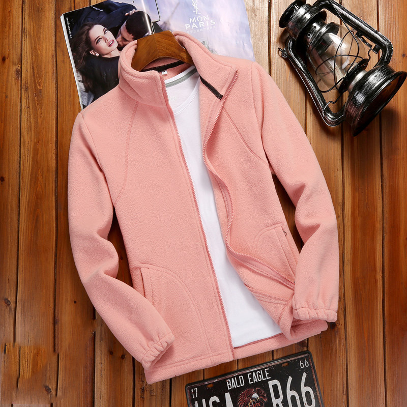 EB | Fleecejacke Damen Reißverschluss-Fleece mit Stehkragen