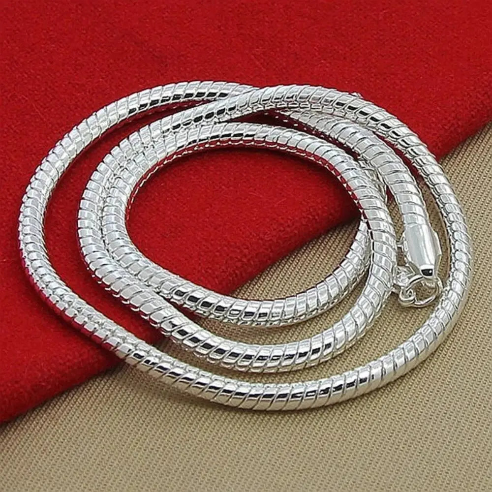 EB | 925 3Mm Sterling Silber Schlangen Kette