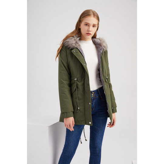 EB | Kapuze Winter Parka Jacke - Warme