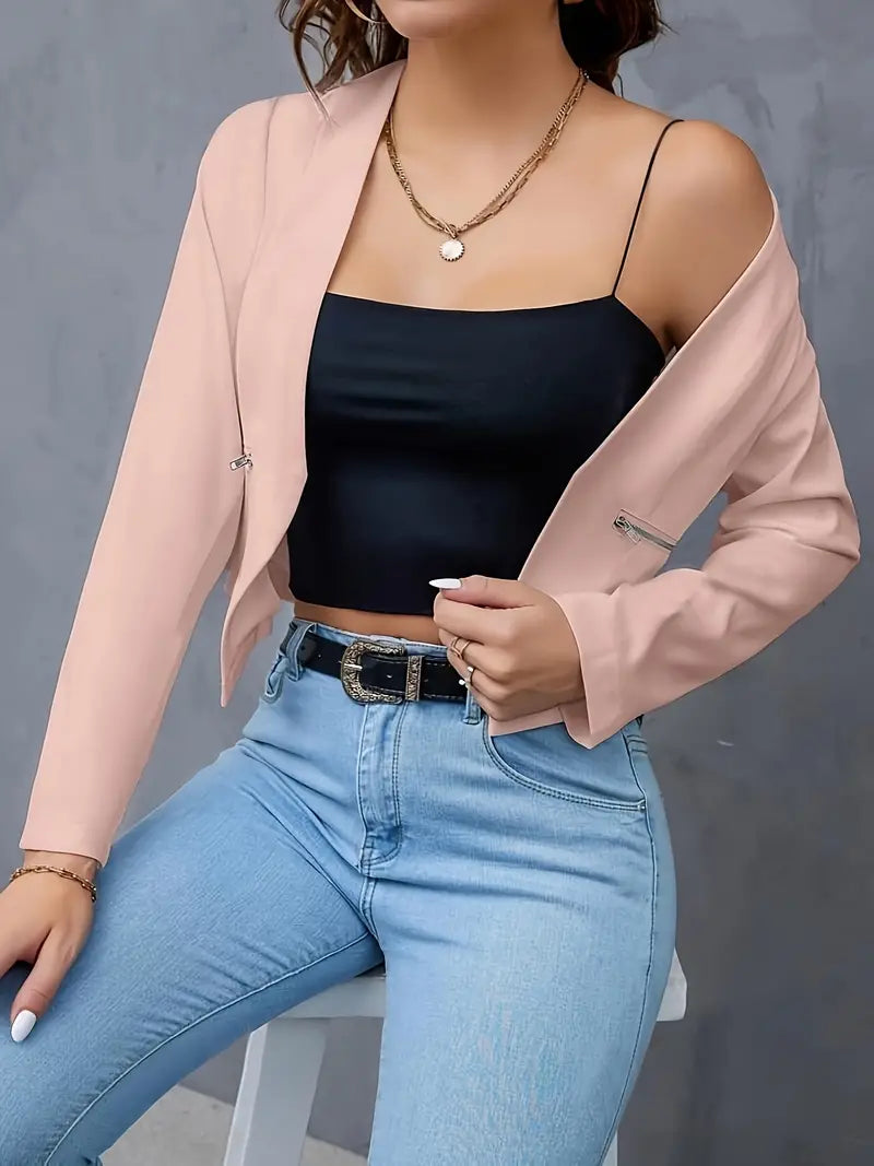 EB | Blazer mit Reißverschlusstaschen