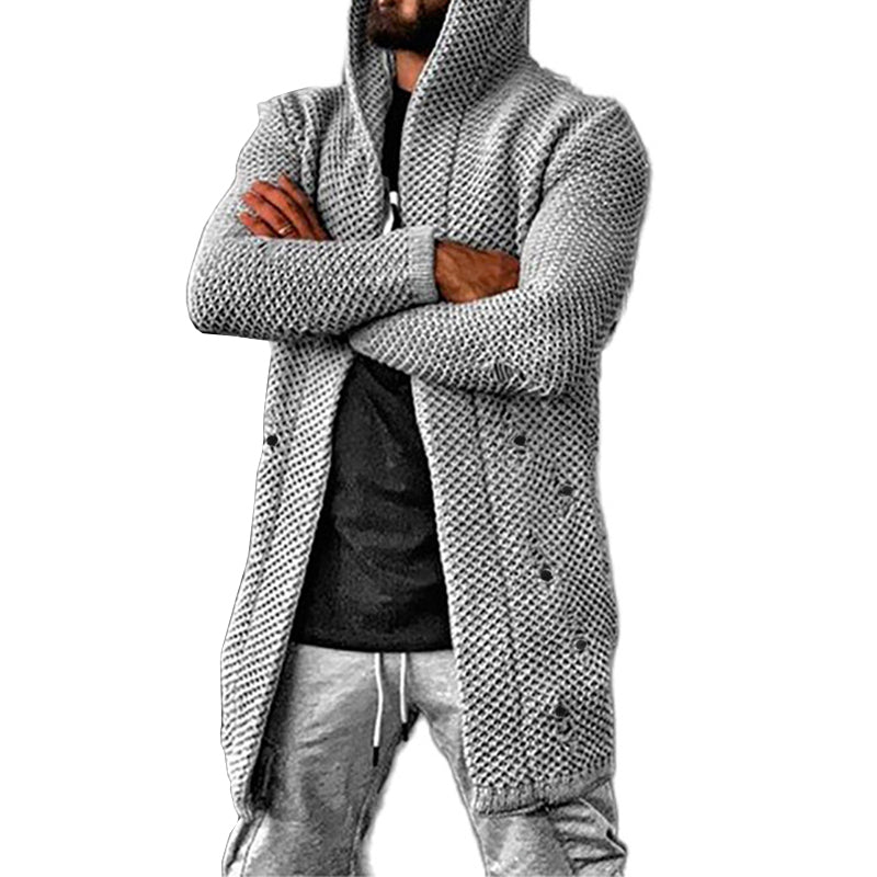 EB | Strickjacke mit Kapuze für Männer