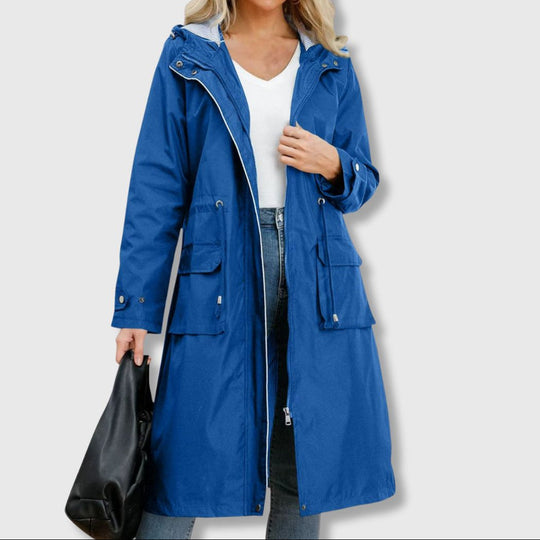 EB | Lange Jacke mit Klassischer Silhouette