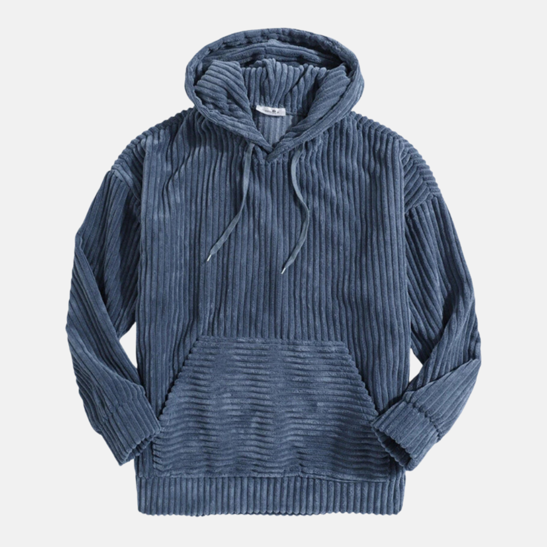 EB | Klassiker Hoodie Aus Cordmaterial für Männer