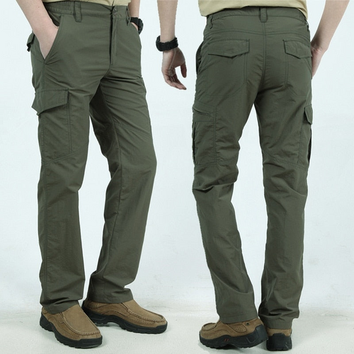 EB | Funktionale und Stilvolle Herren Cargo Hose mit Praktischen Klappen Taschen