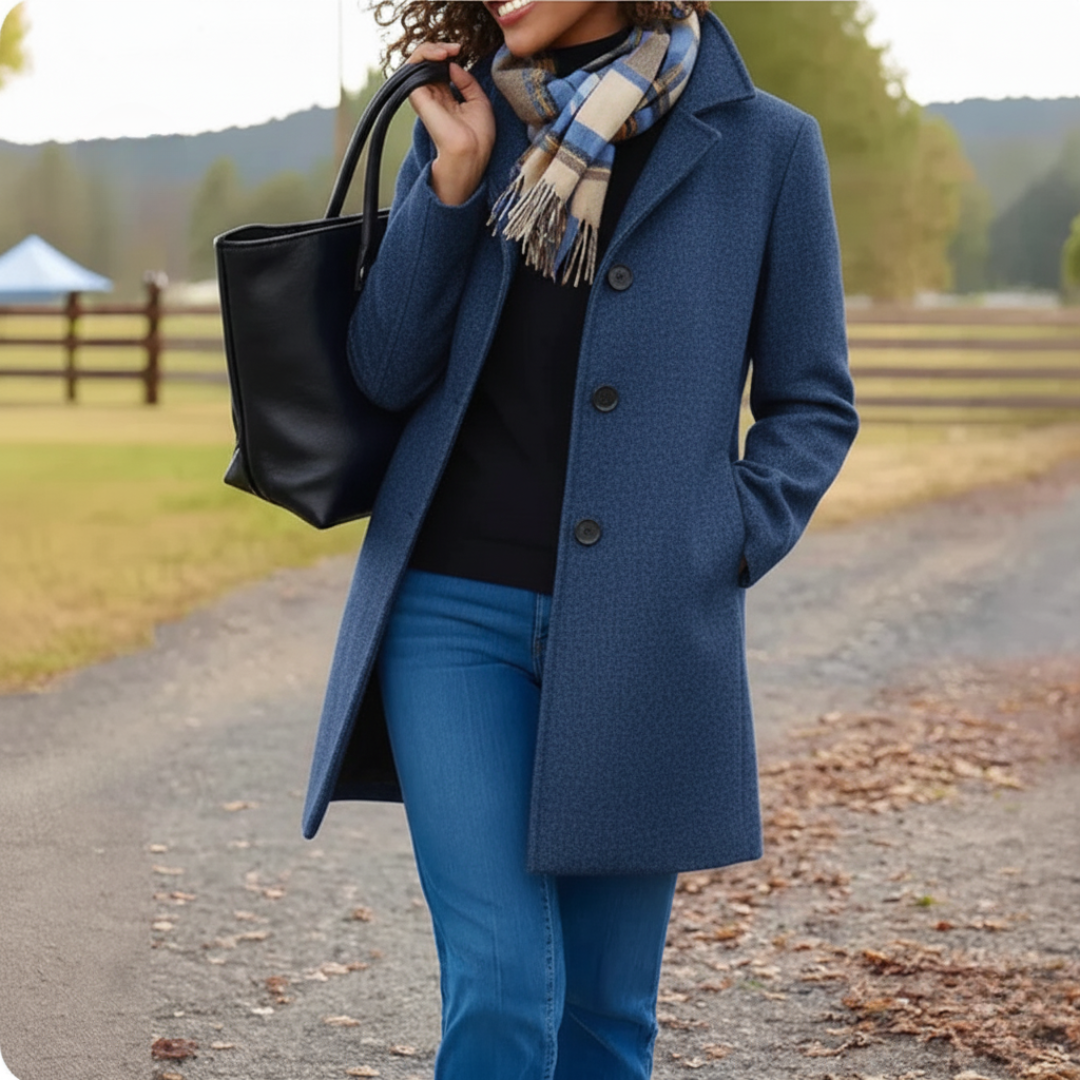 EB | Klassische Mittelange Knopfjacke