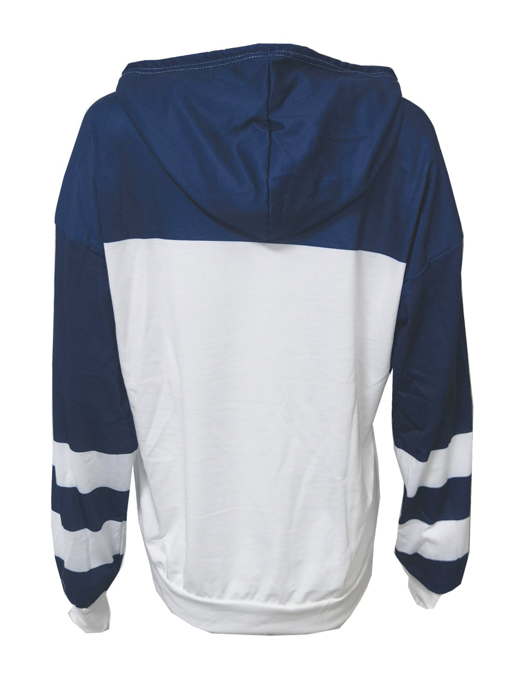 EB | Colorblock-Hoodie mit Anker-Print