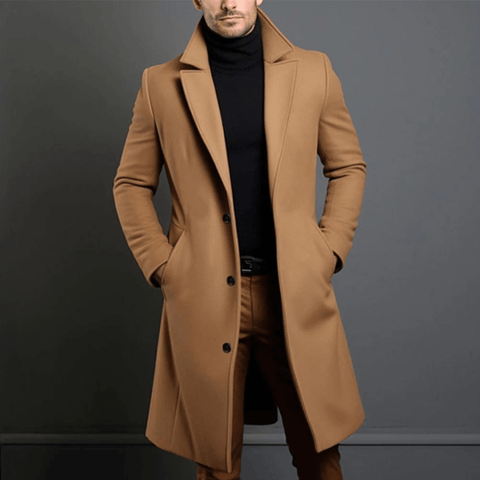 EB | Herren langer Wintermantel