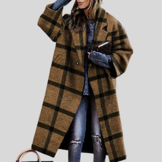 EB | Langer Wintermantel – Karlina Warmes Layering-Stück