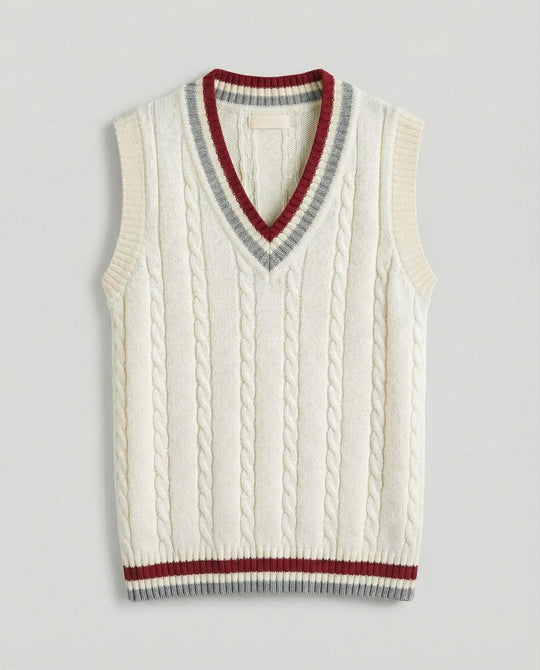 EB | Ärmelloser Pullover Von Old Money