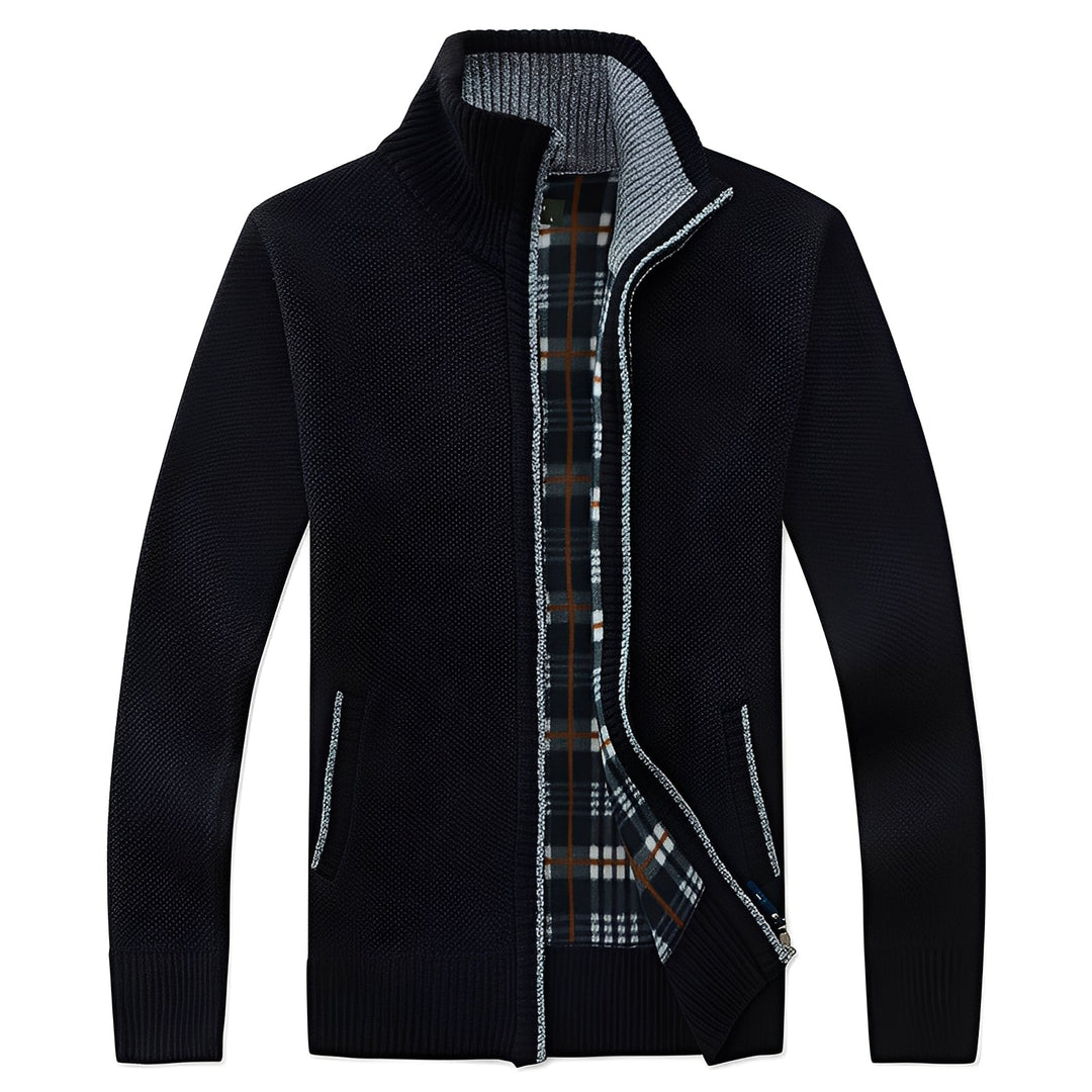 EB | Klassischer Cardigan mit Futter für Männer