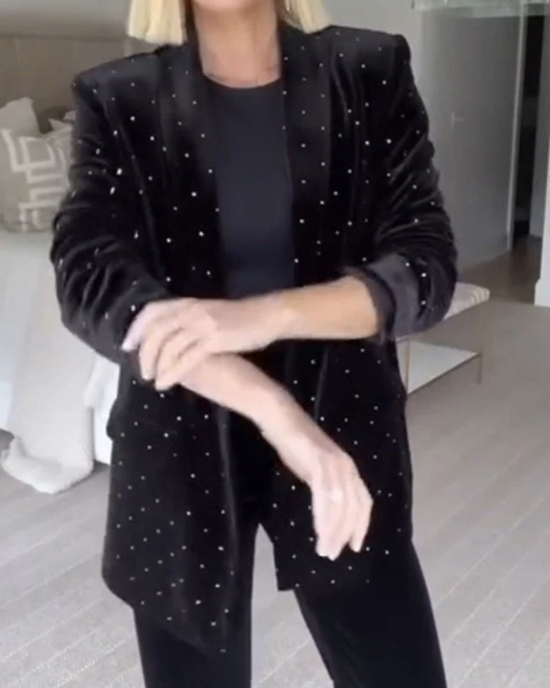 EB | Diamant Samt Blazer