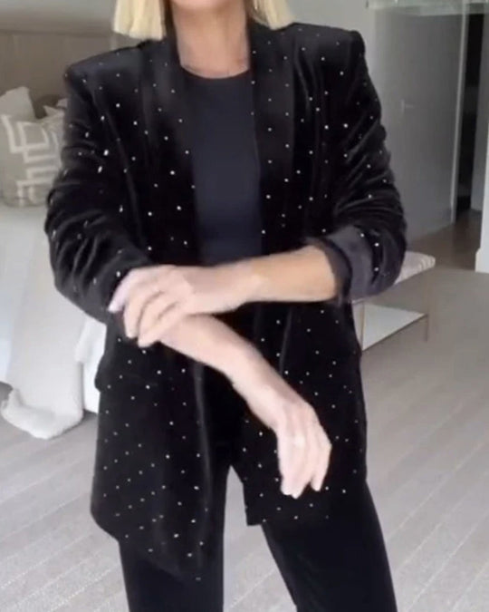 EB | Diamant Samt Blazer